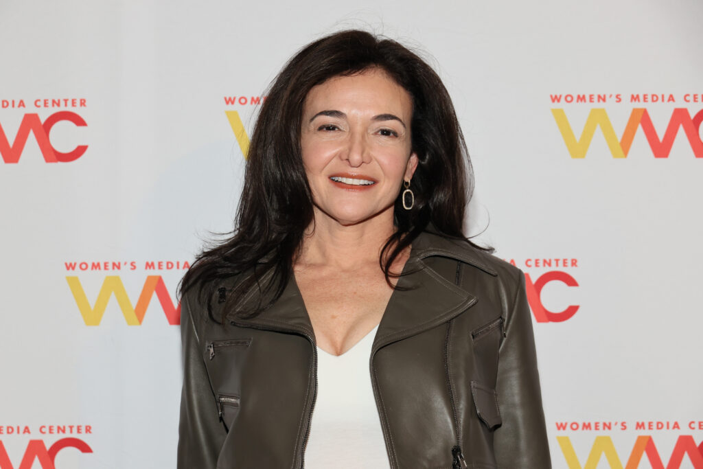 Sheryl Sandberg in Portraitaufnahme