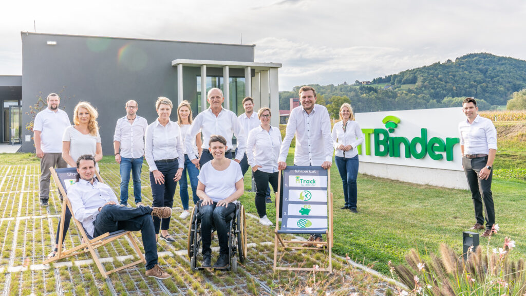 MTrack by ITBinder digitalisiert Fuhrparkmanagement – GPS-System, Zeiterfassung und Kostenersparnis für Unternehmen.