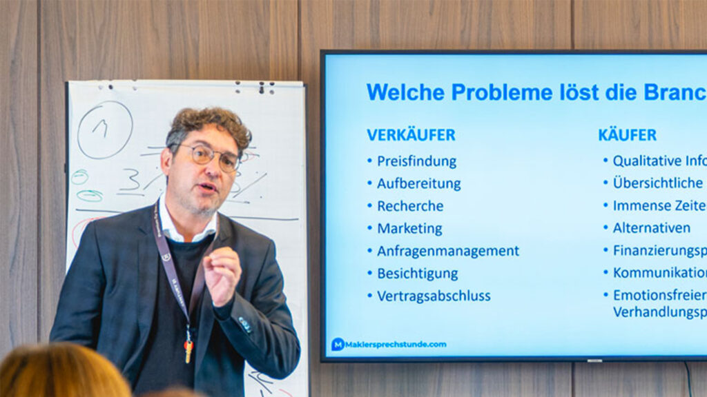 Georg Ortner von Makler Service AG setzt mit Weiterbildungen neue Standards für Immobilienmakler.